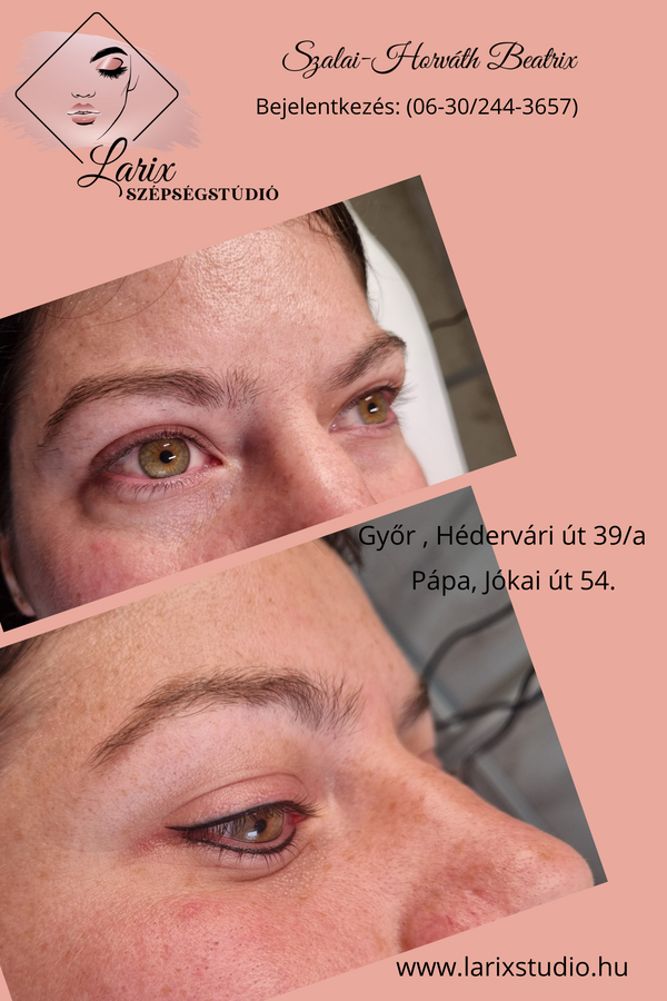 Larix Szépségstúdió Győr Sminktetoválás