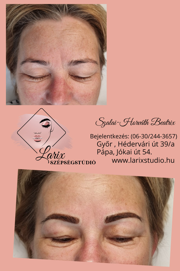 Larix Szépségstúdió Győr Sminktetoválás